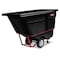 Rubbermaid Commercial BRUTE Rotomolded Tilt Truck, 1 cu yd, 1,250 lb Capacity, Black FG131500BLA - alternate 1